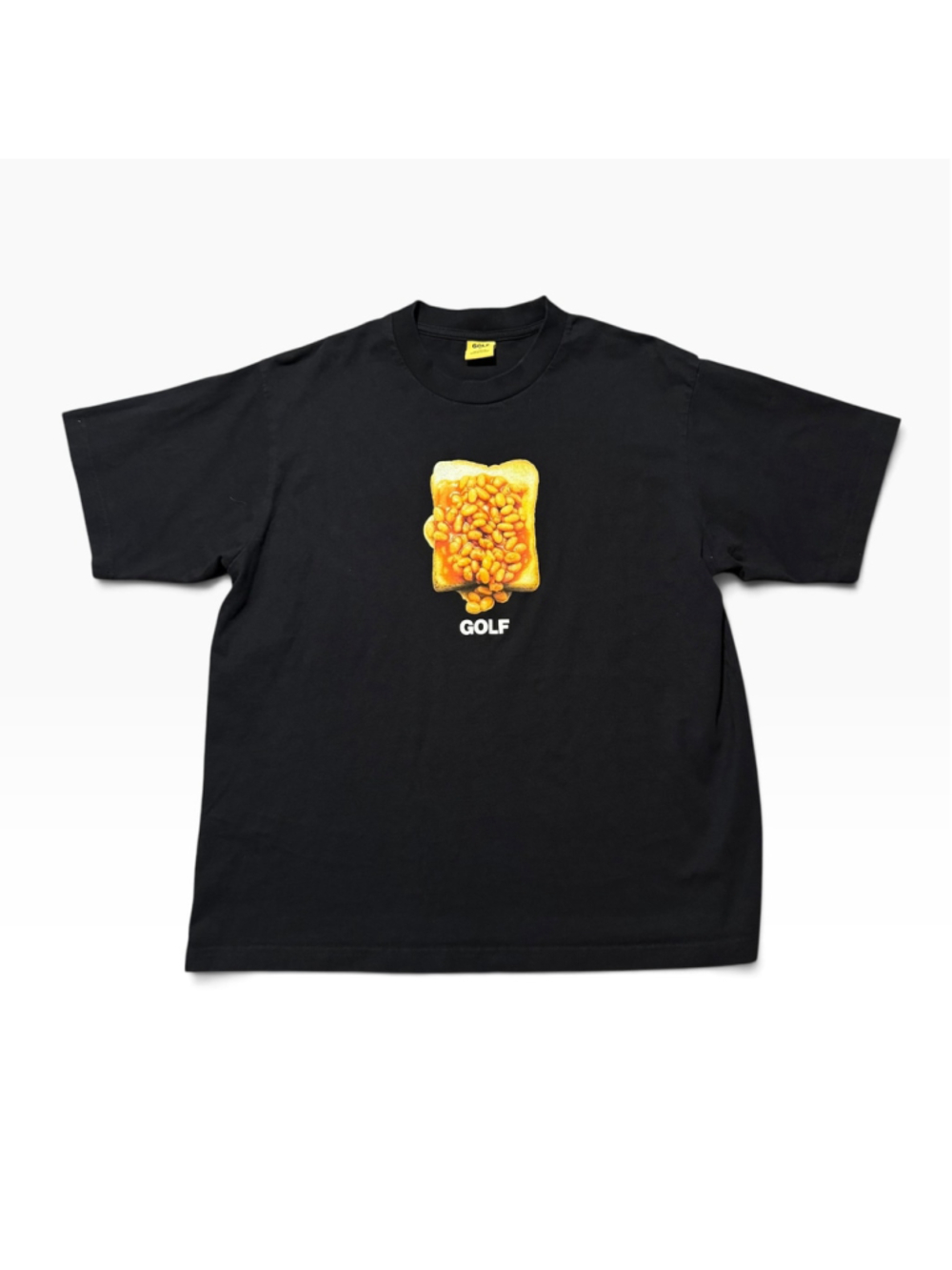 Golf Wang Beans on Toast Graphic T-Shirt Black Size L Tyler The Creator